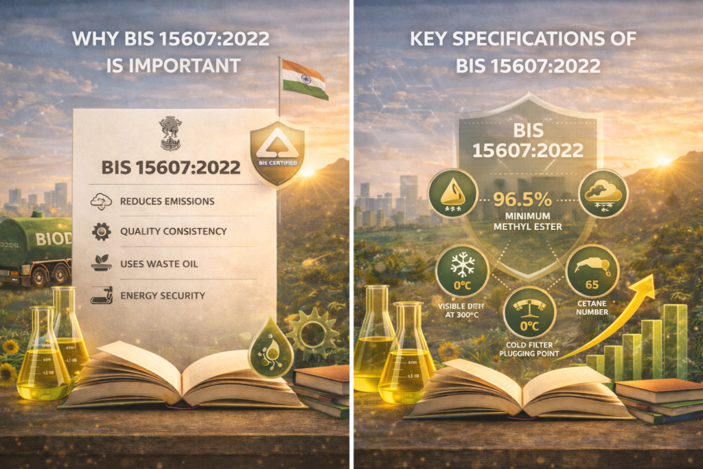 BIS 15607_2022 biodiesel standards overview