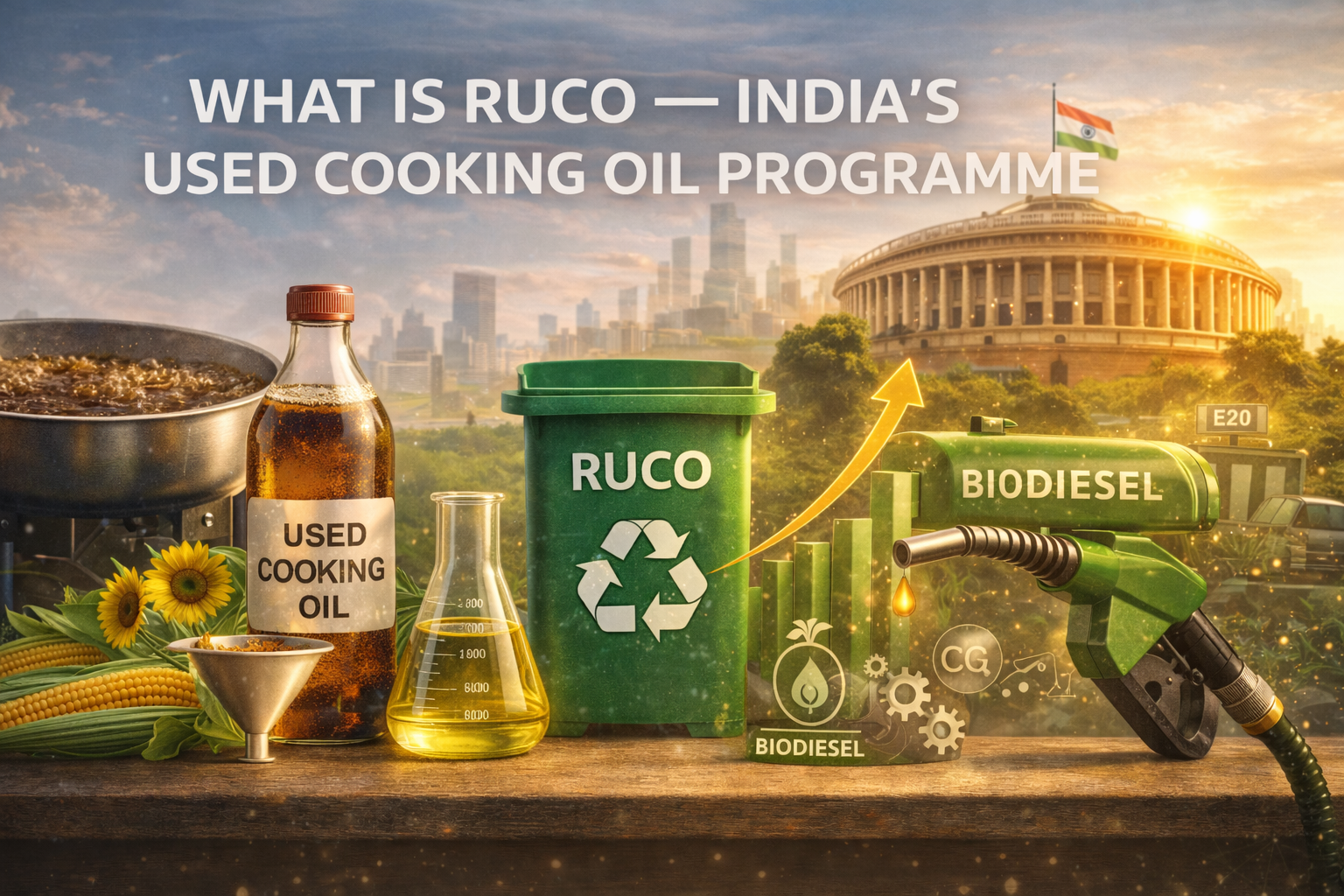What Is RUCO — India’s Used Cooking Oil Programme